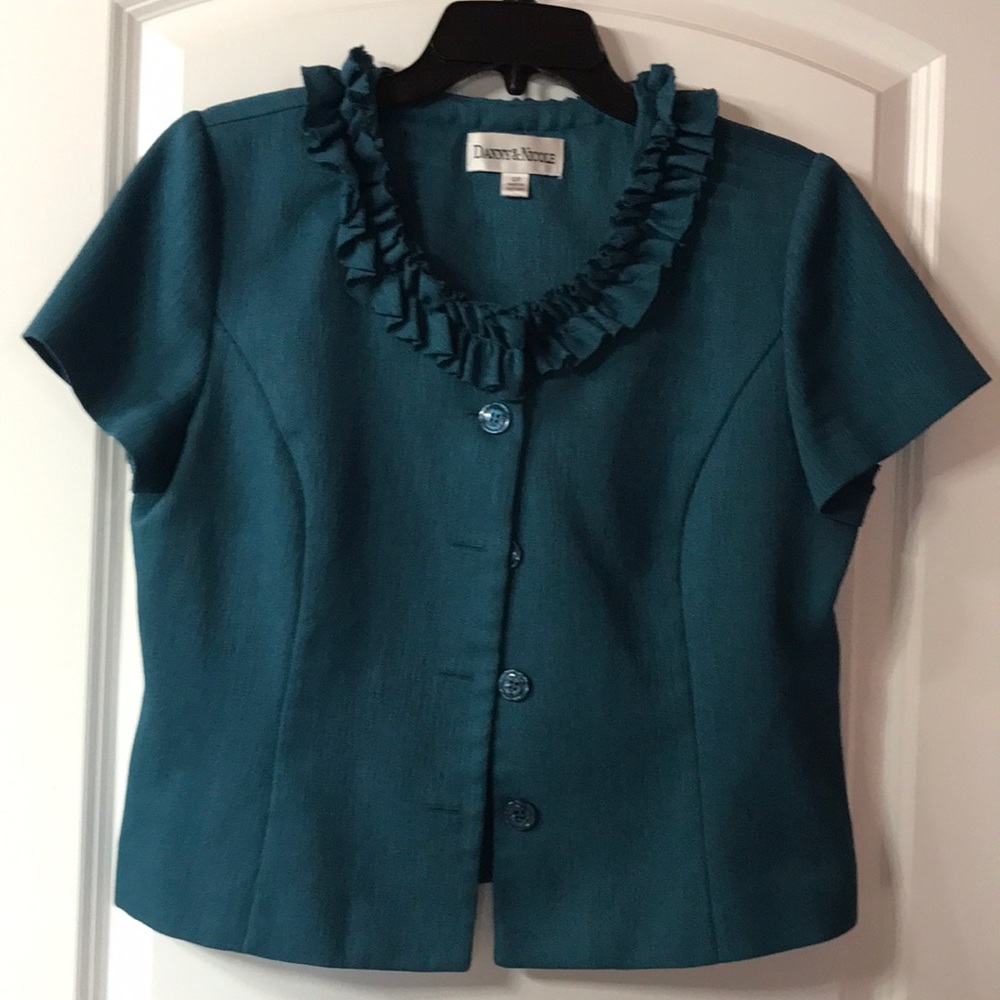 Teal top 12P Danny & Nicole.  Gently worn and very comfortable